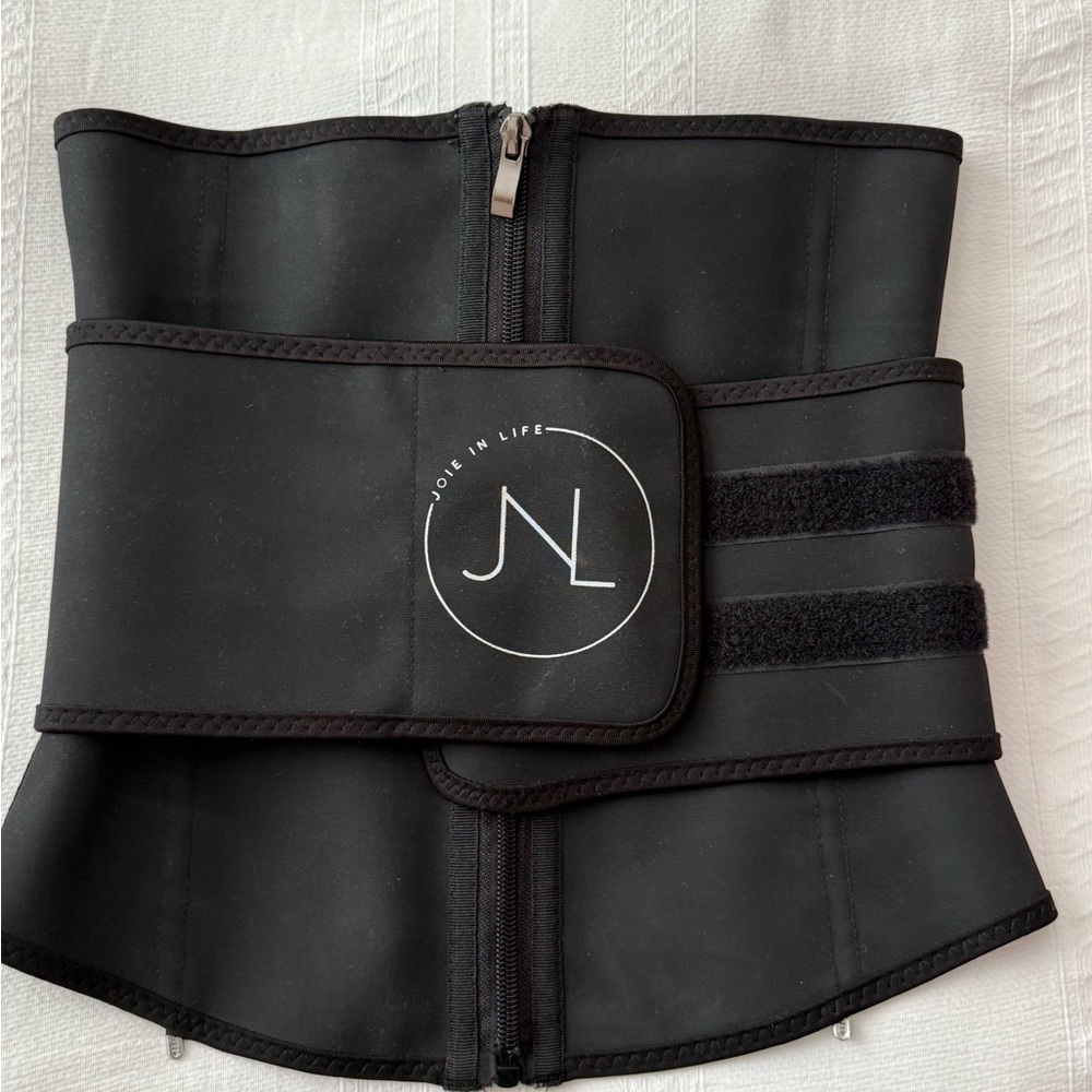 Black Waist Trainer with Logo